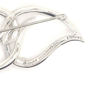 Tiffany & Co Estate Brooch Pin Sterling Silver 7.6 Grams TIF56