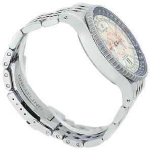 Breitling Montbrillant Legende Stainless Steel Auto Silver Men's Watch 