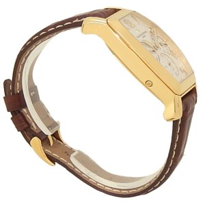 Vacheron Constantin Royal Eagle 18k Yellow Gold Silver Watch 