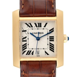 cartier tank francaise yellow gold price