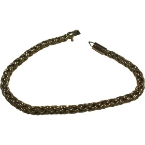 Tiffany & Co. 14K Yellow Gold Russian Braid Weave Bracelet