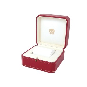 Cartier Tonneau 18k White Gold Leather Diamonds Silver Ladies Watch WE400131
