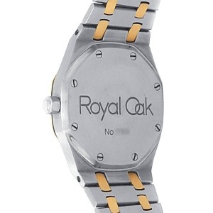 Audemars Piguet Royal Oak 18k Yellow Gold Steel Champagne Men's Watch 