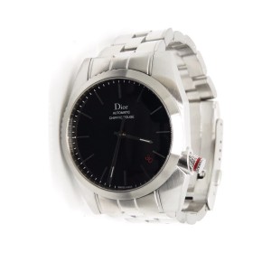 Dior Homme Paris Chiffre Rouge EG2978 Stainless Steel Automatic 36.5mm Mens Watch 