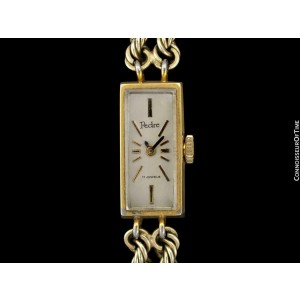 1960's Swiss Vintage Ladies 14K Gold P. Watch - OWNED & WORN BY LORETTA YOUNG