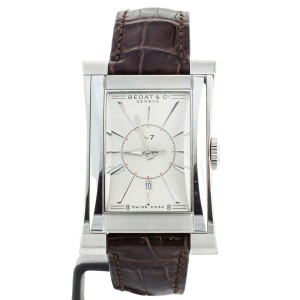 BEDAT NO. 7 DATE STAINLESS STEEL 29x46mm REF: 737 FULL SET