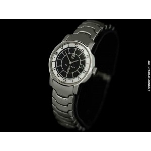 BVLGARI (BULGARI) SOLOTEMPO Ladies 29mm SS Steel Watch - Mint with Warranty