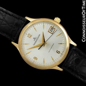 JAEGER-LECOULTRE Master Control Date Mens Watch, 18K Rose Gold 