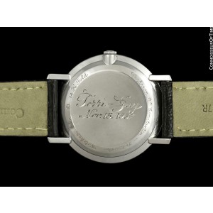 1957 Jaeger-LeCoultre / Vacheron & Constantin Diamond Mystery Dial, 14K Gold