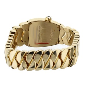 Cartier La Dona Diamond Bezel Yellow Gold on Bracelet