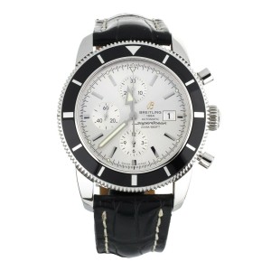 Breitling Superocean Heritage Chronograph Silver Stainless Steel 46mm A13320