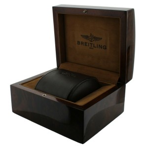 Breitling Chronomat Evolution Rose Gold Baguette Bezel 44mm 
