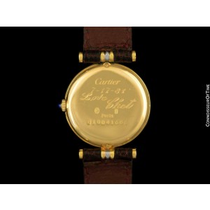 CARTIER VENDOME TRINITY Ladies Solid 18K Gold Watch
