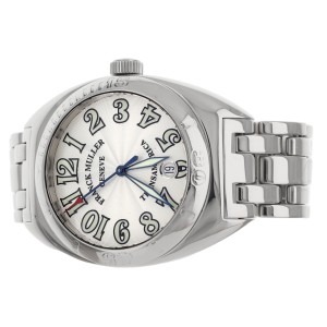 Franck Muller Transamerica Stainless Steel Silver Dial Automatic  