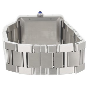 Cartier Tank Solo Automatic XL Stainless Steel Bracelet 41mm W5200028 Full Set Watch