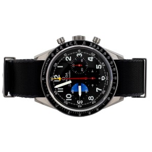 Omega Hodinkee Speedmaster Grey Dial Nato Strap Watch