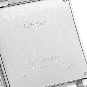 Cartier Tank Francaise Chrongraph Steel Mens Watch 