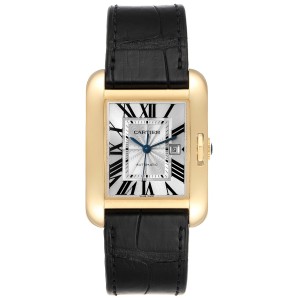 Cartier Tank Anglaise Yellow Gold Ladies Watch