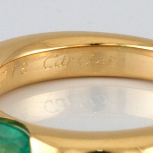 CARTIER 18K Yellow Gold  Ring  US8.25, EU58  LXKG-755