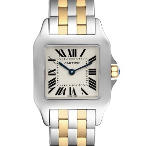 cartier santos steel and gold