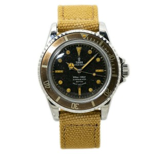 Tudor Submariner 7928 Gilt Chapter Ring Tropical Dial&Bezel Automatic Watch