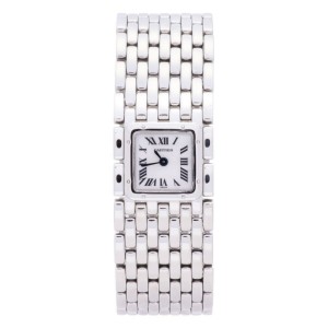 Cartier Panthere Ruban 2420 Mother of Pearl Dial Quartz Ladies Watch 21mm