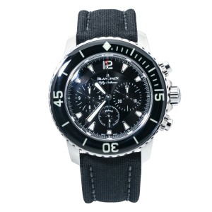 Blancpain Fifty Fathom  Black Dial Automatic Watch 45mm Complete