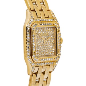 Cartier Panthere Factory Diamonds Quartz Ladie Watch