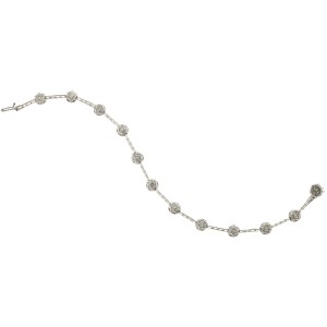 Tacori Platinum & 0.90ct. Diamond Hinged Link Bracelet