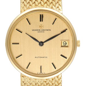 Vacheron Constantin Patrimony 18K Yellow Gold Automatic Mens Watch 44012
