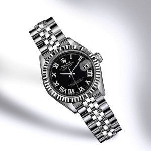 Rolex Datejust Stainless Steel with Black Dial 36mm Mens Watch