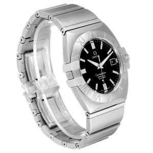 Omega Constellation Double Eagle Black Dial Steel Mens Watch 1513.51.00