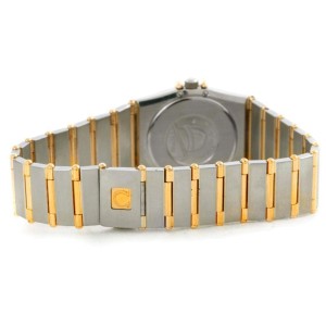 Omega Constellation My Choice Mini Steel Gold Diamond Watch