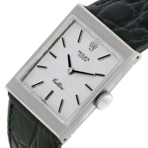 Rolex Cellini 18K White Gold Vintage 4014 Watch