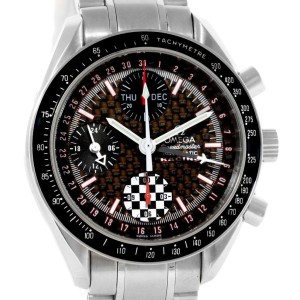 Omega 3529.50.00 Speedmaster Schumacher Day Date Watch 