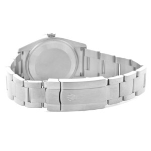Rolex 114200 Air King Silver Dial Oyster Bracelet Mens Watch