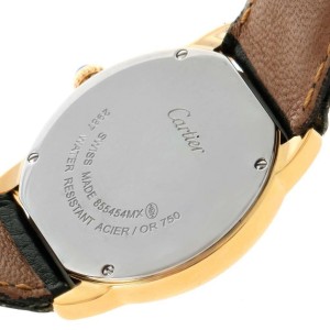 Cartier Ronde Solo W6700355 Steel 18K Yellow Gold Womens Watch 