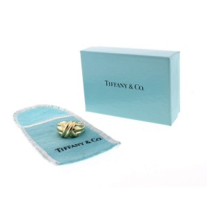 Tiffany & Co. 18K Yellow Gold Signature Ring Sz 6