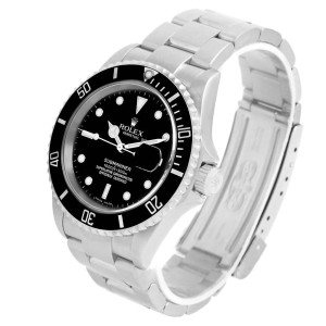 Rolex Submariner 16610 Stainless Steel Black Dial Automatic 40mm Mens Watch 