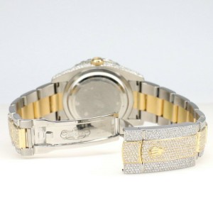 Rolex Datejust 36mm 2-Tone 17.7ct Diamond-Paved Watch/Diamond Roman Numerals