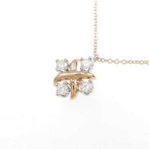 Tiffany & Co.18k Gold and Platinum Necklace