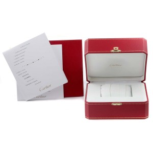 Cartier Tank Francaise Steel Diamond Ladies Watch W4TA0008 Box Papers