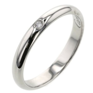 Cartier 950 Platinum Ring 1895 Wedding Ring LXGBKT-110