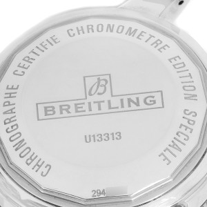 Breitling Superocean Heritage II Steel Rose Gold Mens Watch U13313 Box Card