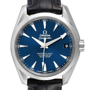 Omega Seamaster Aqua Terra Blue Dial Watch 231.13.39.21.03.001 Box Card