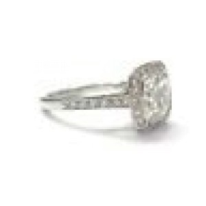 Tiffany & Co Legacy Cushion Diamond Platinum Engagement Ring 2.48CT H-VVS2 Boxes