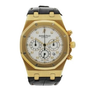 Audemars Piguet Royal Oak 26022BA 18K Yellow Gold Chronograph Men's Watch