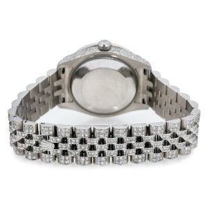 Rolex Datejust 36MM Rainbow Diamond Dial With Stainless Steel Bracelet