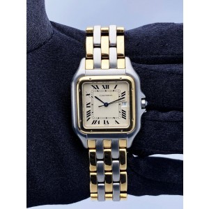 Cartier Panthere Jumbo Three Rows Mens Watch