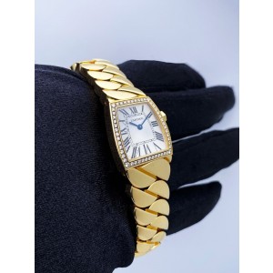 Cartier La Dona 18K Yellow Gold Diamonds Ladies Watch